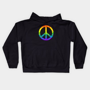 Peace Sign Pride Kids Hoodie